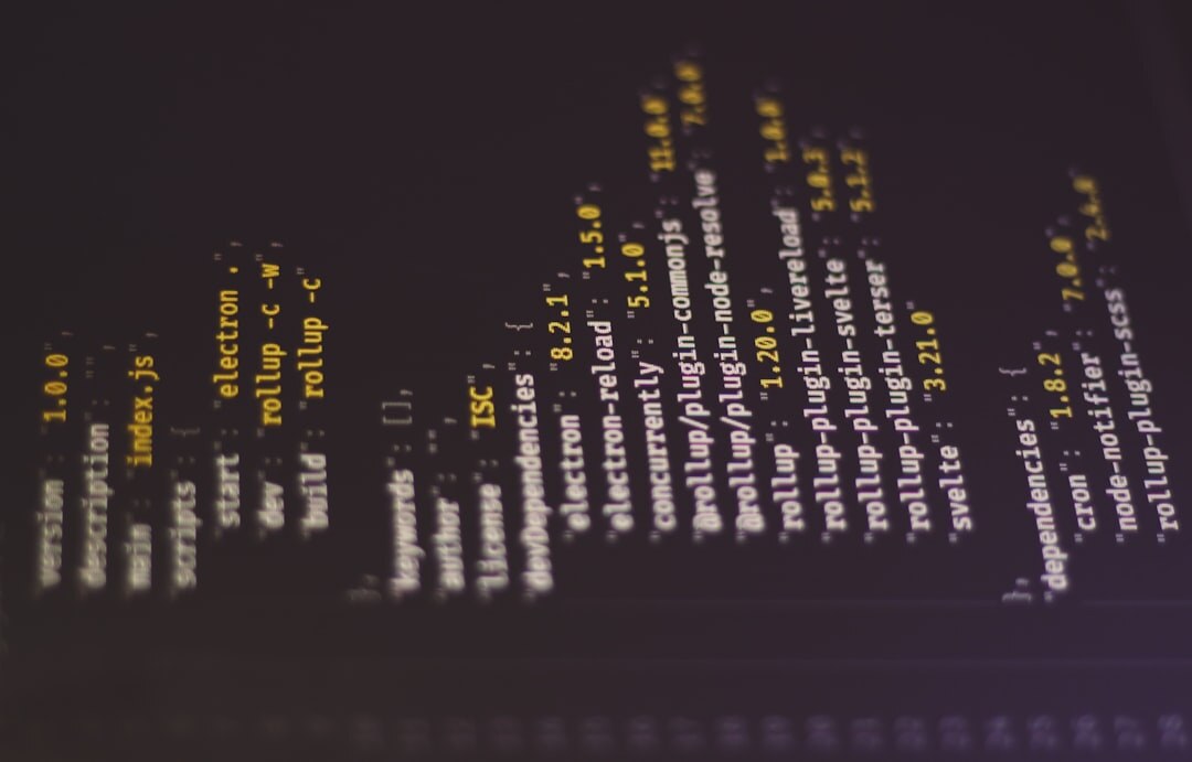Abstract data visualization with glowing graphs and charts on dark screen